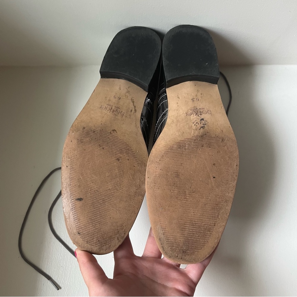 Botkier Callista Oxford Shoes in Metallic Pewter - Picture 7 of 10